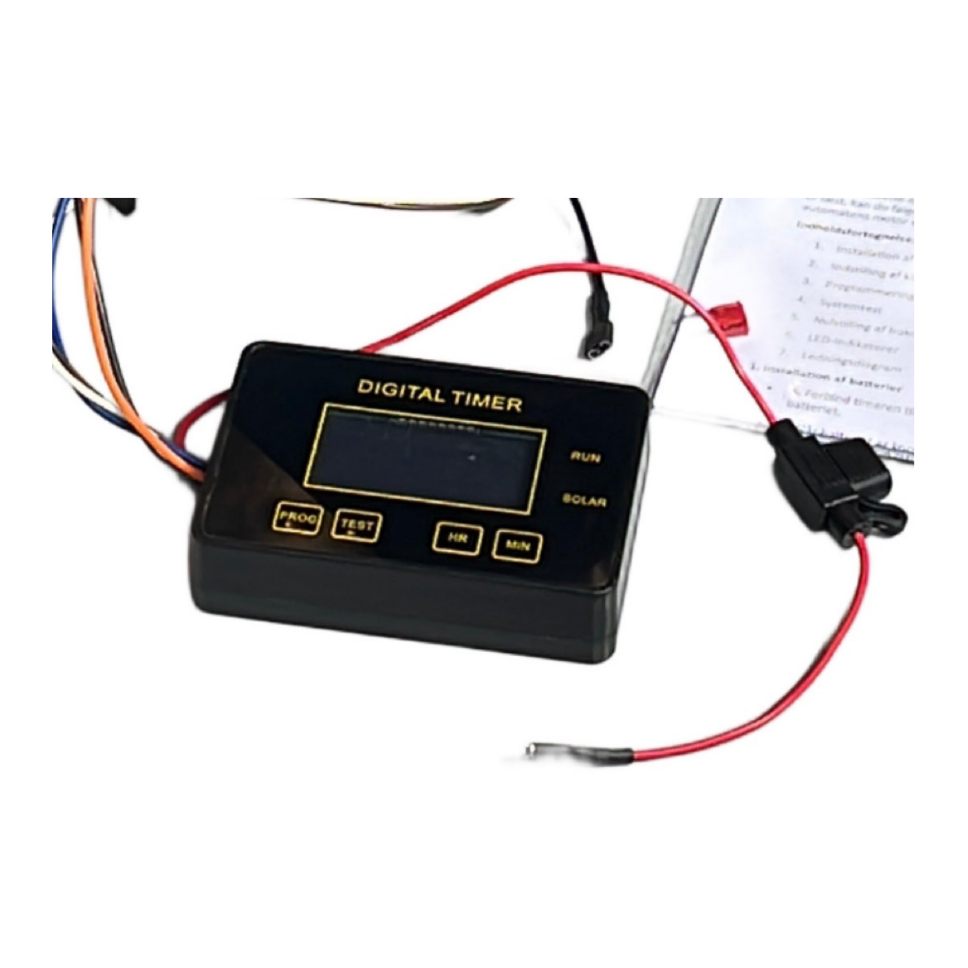 Timer Controller til 12V foderspreder
